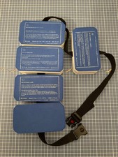 Schwimmgürtel junior, blau-weiß, 15-30kg, 2-6 Jahre, 5 Auftriebskörper