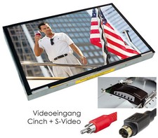 26" 66cm TFT MONITOR WANDDISPLAY 10:16 FHD 1920x1200 OPENFRAME 24V + AV +S-VIDEO