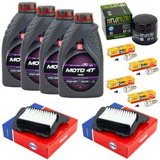 Öl Wartung für Suzuki VLR 1800 R CT 2008-13 Set 4L Luftfilter Ölfilter Zündkerze