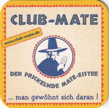 Bierdeckel CLUB-MATE, LOSCHER