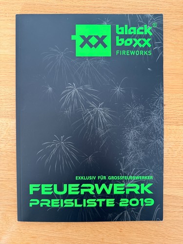 Alter blackboxx feuerwerk - blackboxx,