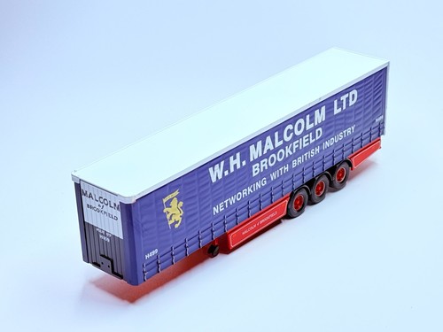 Corgi tri axle curtainside - tri-axle,