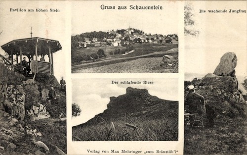 Schauenstein im - ak,