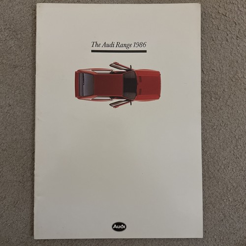 Audi range 1985 - range, uk