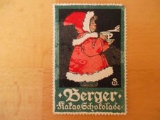 (949) Reklamemarke Berger Kakao Schokolade