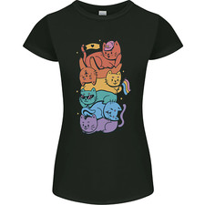 Lgbt katzen damen shirt - lgbt,