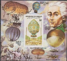 DJIBOUTI - Ballon - Zeppelin -