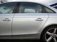 Tür hinten links Audi A4 B8 8K EISSILBER LX7W silber Limousine