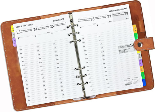 Kalender 2026 ringbuch - kalender, a5