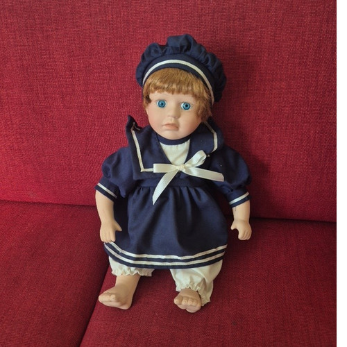 Sammlerpuppe anne promenade - ,