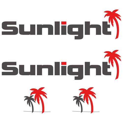 Sunlight aufkleber sticker - aufkleber,