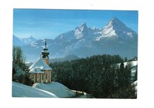 Ansichtskarte Maria Gern mit Schönfeldspitze und Watzmann