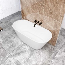 Oval freistehende badewanne - oval,
