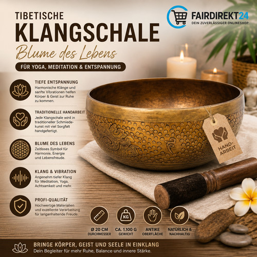 Avanda tibetische klangschale - tibetische,