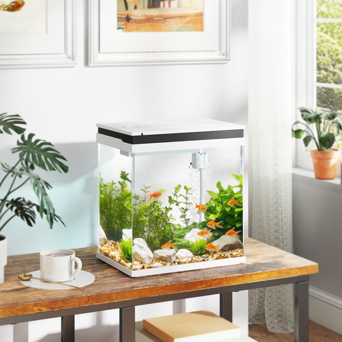 Pawhut 14l kleines aquarium - pawhut,