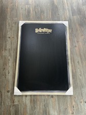 UR-Krostitz Anschreibtafel, Kreidetafel 70 x 100 In Goldrahmen für Gastronomie