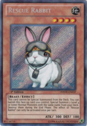 Yugioh rescue rabbit - yugioh,