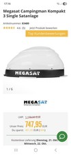 Megasat Campingman Kompakt 3 automatische Sat-Anlage