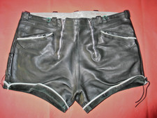 kurze Lederhose Glattleder