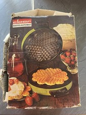Cloer Waffelautomat Waffeleisen Vintage Rarität gebraucht mit Verpackung