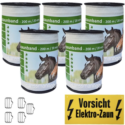 1000 meter weidezaunband - weidezaunband, mm