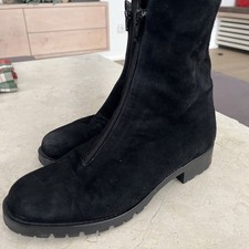 Lammfellstiefel Damen skywalk EDEL neuwertiger Zustand tiefschwarz Gr 39
