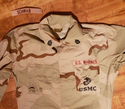 Usmc color desert feldjacke - usmc,