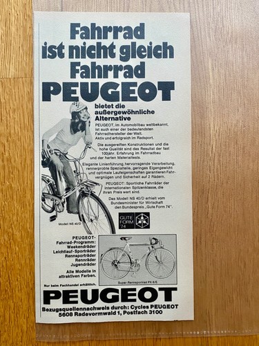 Peugeot fahrrad rennsportrad - peugeot,