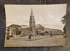 Hamburg . Hauptbahnhof .  Postkarte . Ansichtskarte