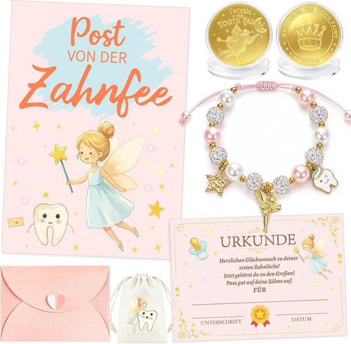 Zahnfee geschenk set - geschenk,