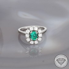 Wert 2800 € Brillant Smaragd