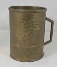 Vintage Tchibo Messbecher Kaffee Maß aus  Messing, 60er Jahre