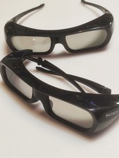 2X SONY TDG-BR250 3D glasses