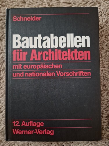 Bautabellen für architekten - bautabellen,