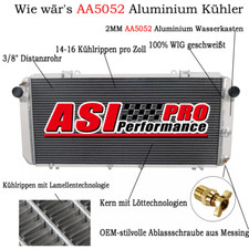 3 Reihe Aluminium Kühler Für