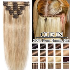 100G Remy Echthaar Clip In