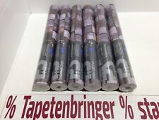 Vliestapete P+S  6x  42101-10 (6Rollen )  Tapete Holz - Scheit Optik Grau Braun