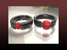 Polarisperle #01 - Rot - zur