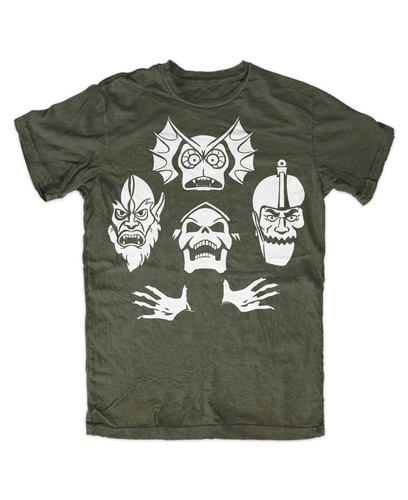 Skeletor rapsody shirt oliv - skeletor, t-shirt
