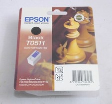 Epson T0511 Schwarz Tinte