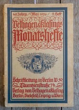 Velhagen & Klasing Monatshefte 40. Jahrg. Mai 1926 9. Heft