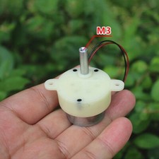 DC3V-9V 5V 6V 5RPM Slow Speed Reduction Mini 300 Turbo Worm Gear Motor Toy Model