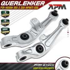 2x Querlenker Radaufhängung Vorne Unten L + R für Nissan 350 Z Z33 Infiniti G35