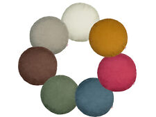 Kissenhülle rund ca. 40 cm Ø Chenille-Haptik beties "FarbTon" Kissenbezug