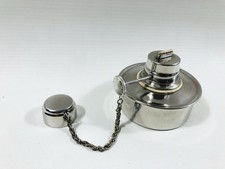 Spirituslampe 65mm Spiritusbrenner Spirituskocher Labor Bunsen Brenner Silber