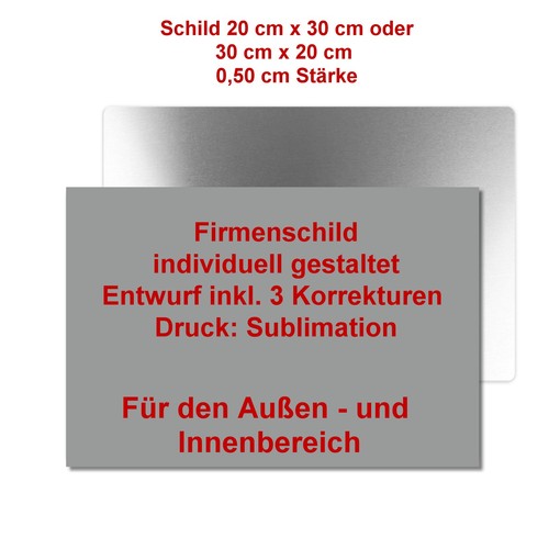 Firmenschild werbeschild - firmenschild,,