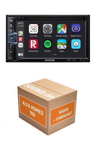 Autoradio alpine ine - autoradio, ine-w611d