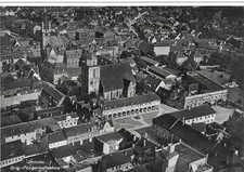 Dessau, Fliegeraufnahme, echt