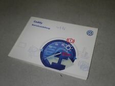 Bedienungsanleitung Bordmappe VW CADDY II KASTEN (9K9A) 1.9 TDI