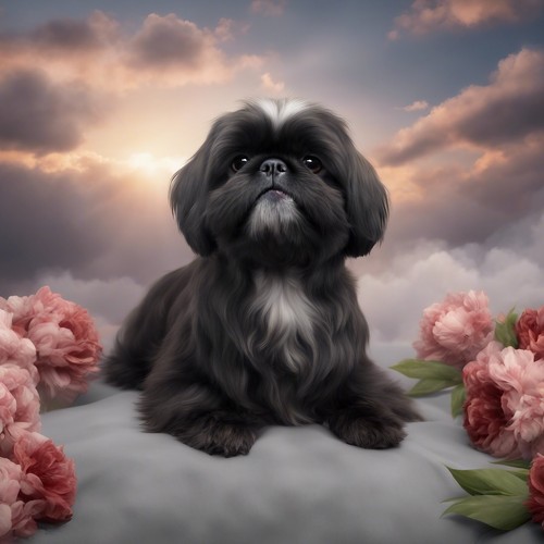 Shih tzu auto aufkleber - shih, hunde